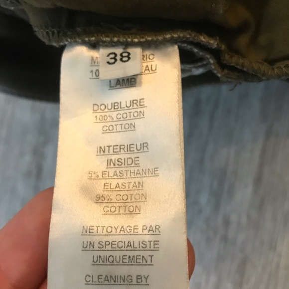 $4.1k+ Balmain Ribbed Leather Skinny Pants WOW! - Picture 6 of 7